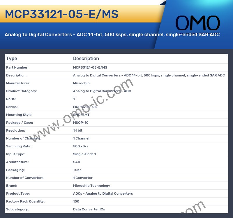 MCP33121-05-E/MS