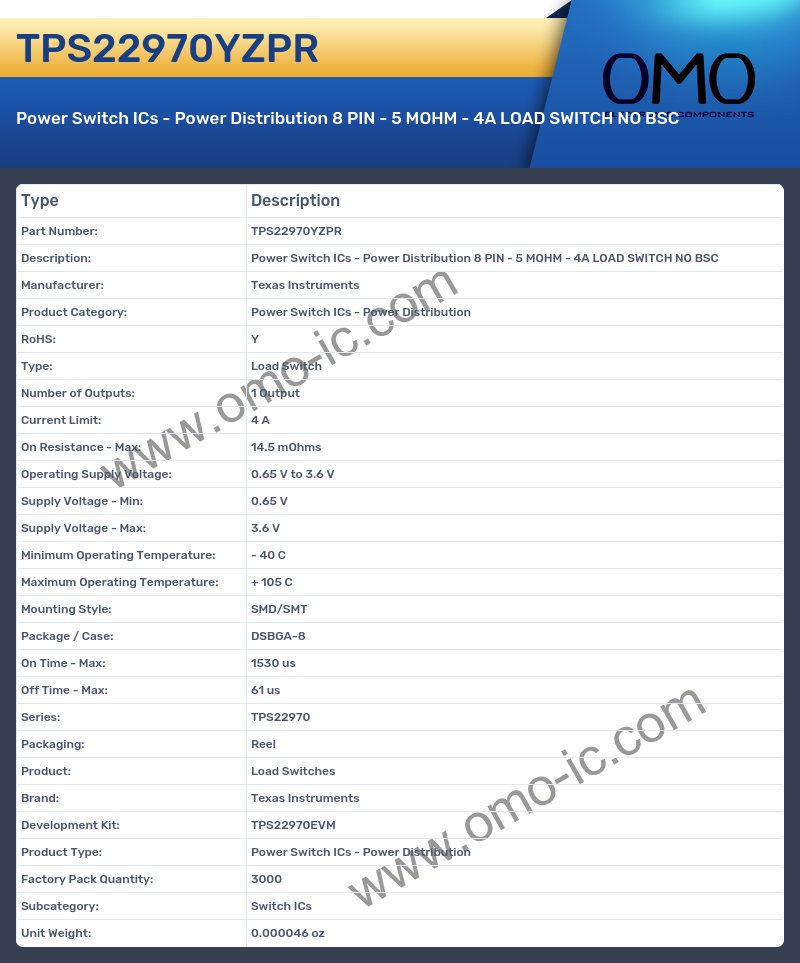 TPS22970YZPR