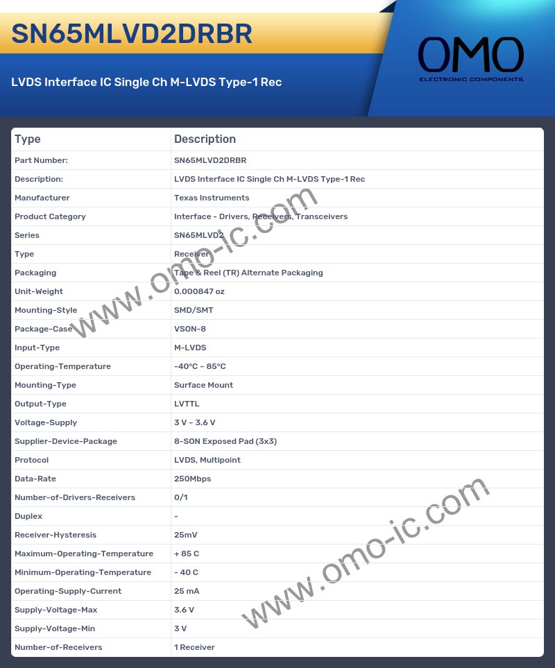 SN65MLVD2DRBR