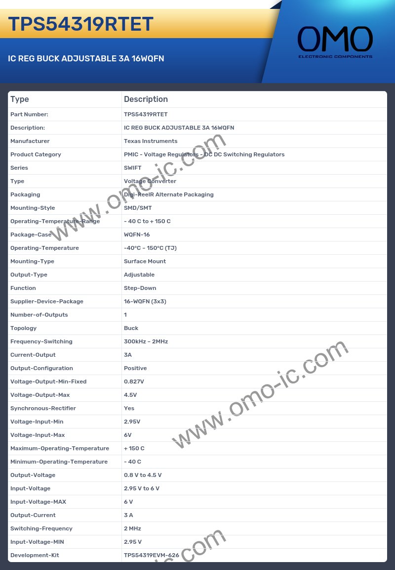 TPS54319RTET