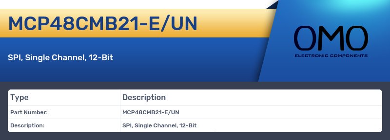 MCP48CMB21-E/UN
