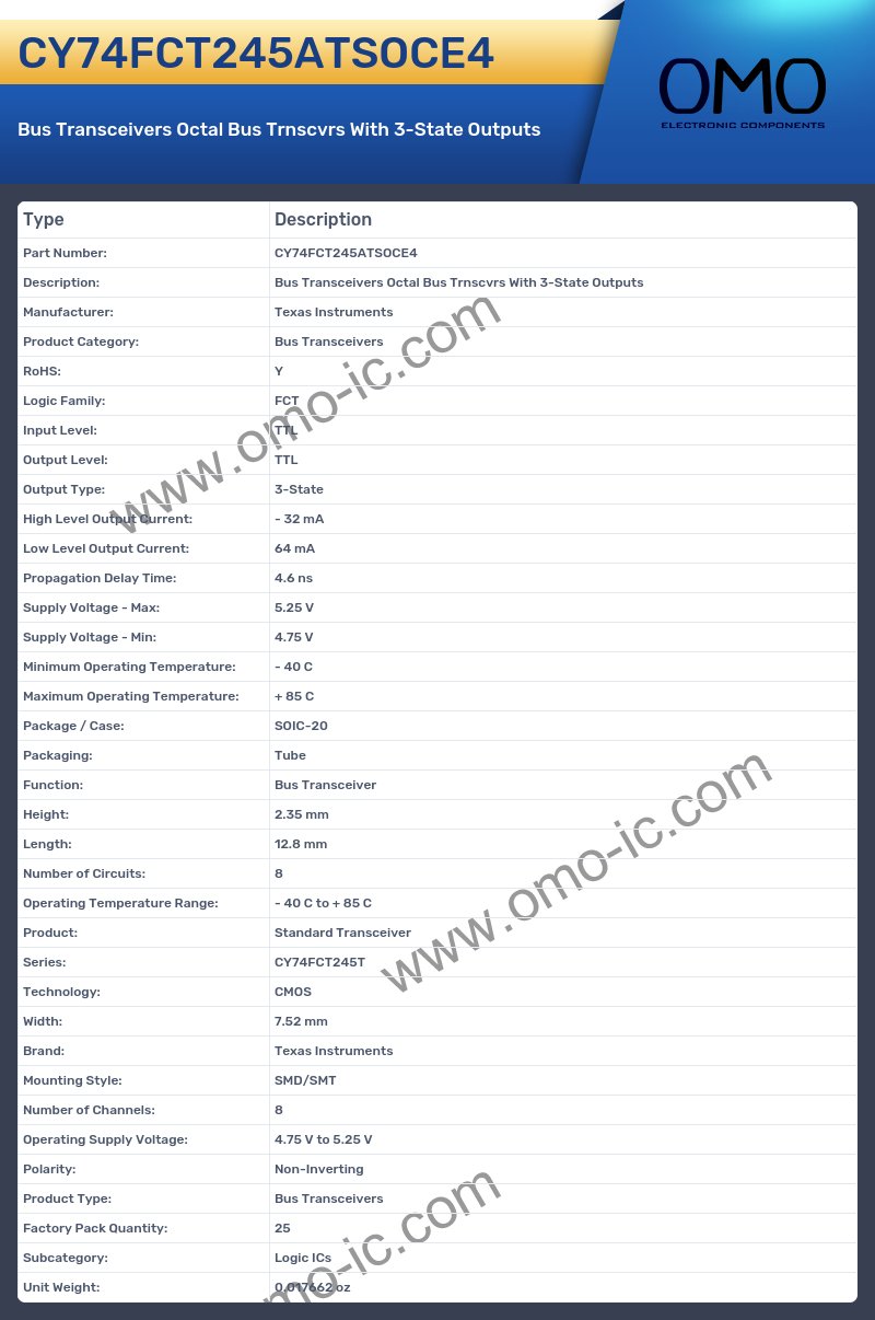 CY74FCT245ATSOCE4
