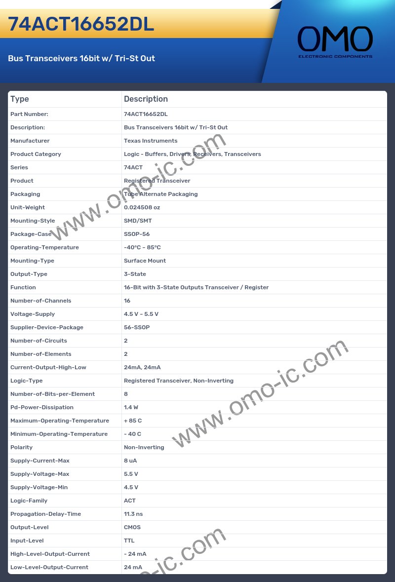 74ACT16652DL