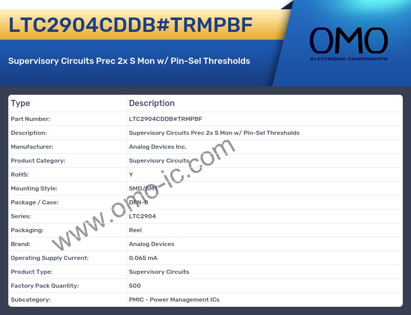 LTC2904CDDB#TRMPBF