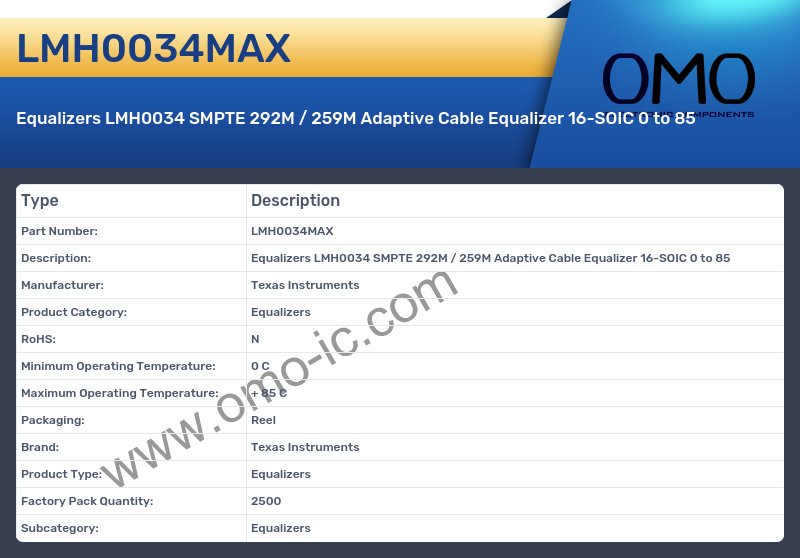 LMH0034MAX