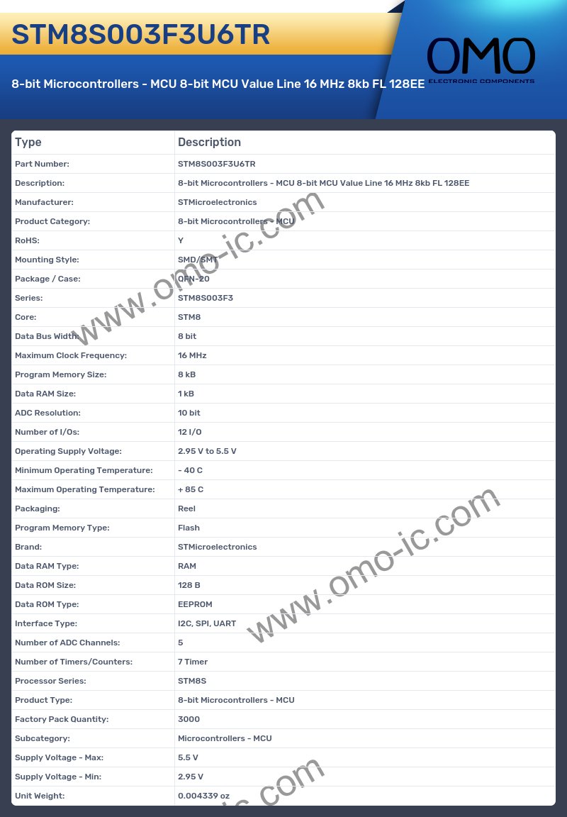 STM8S003F3U6TR