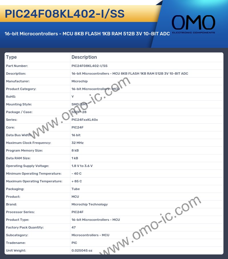 PIC24F08KL402-I/SS