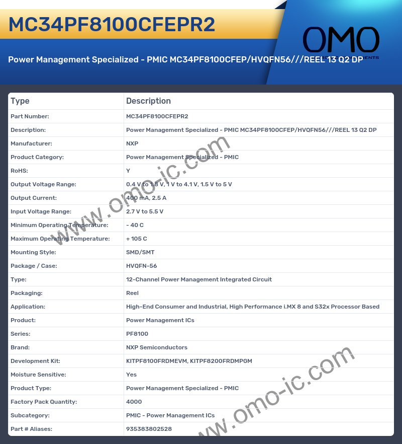 MC34PF8100CFEPR2