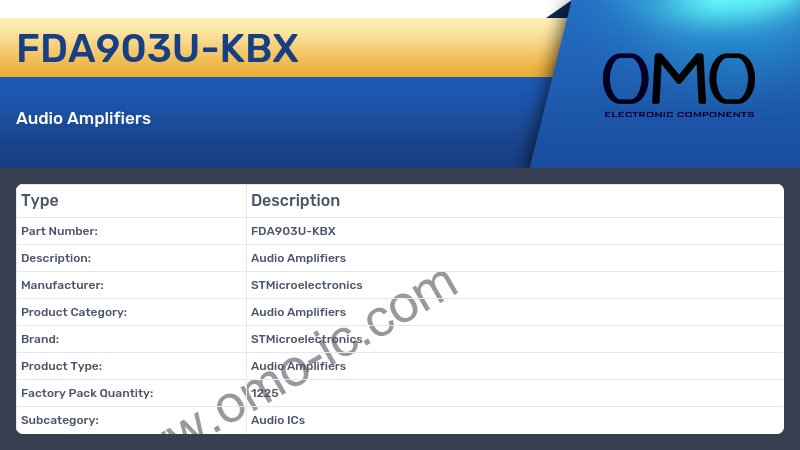 FDA903U-KBX