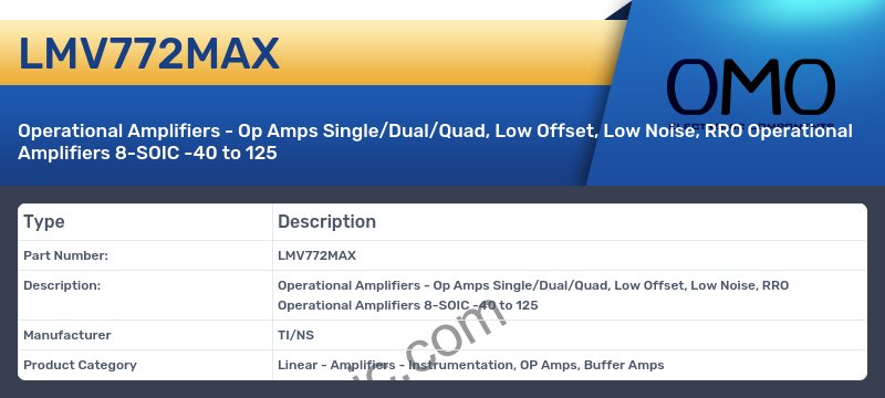 LMV772MAX