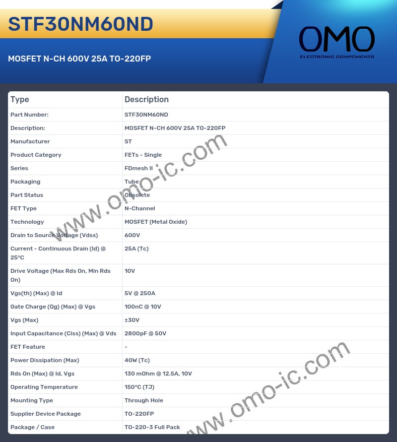 STF30NM60ND