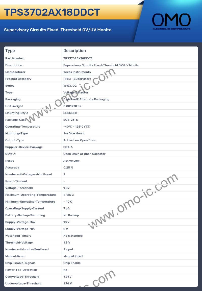 TPS3702AX18DDCT