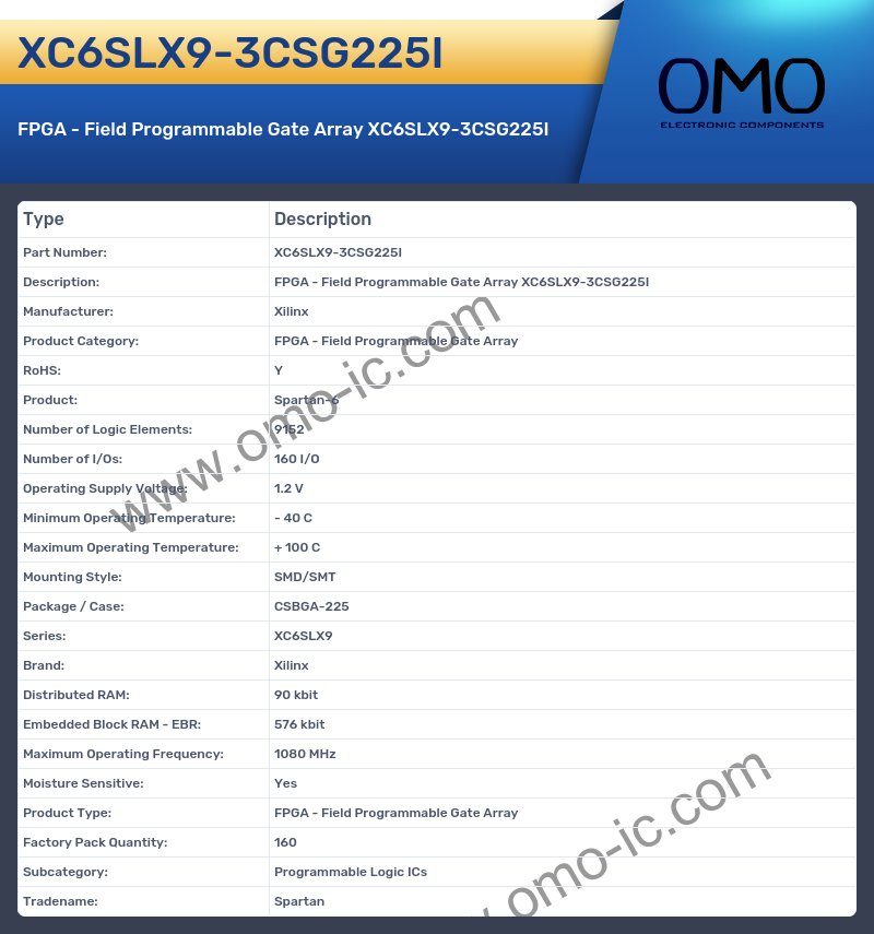 XC6SLX9-3CSG225I