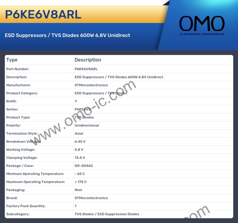 P6KE6V8ARL