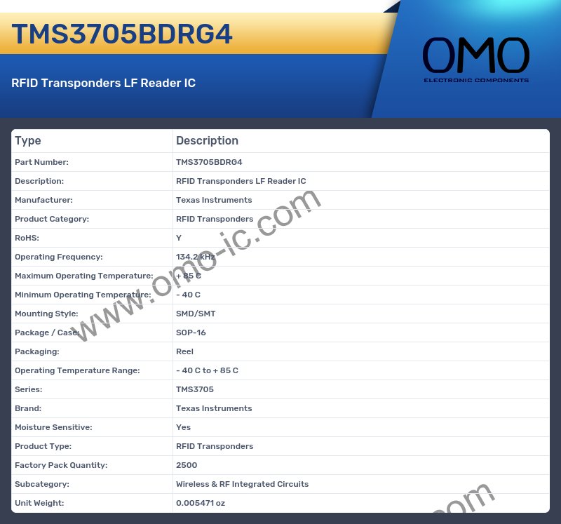 TMS3705BDRG4