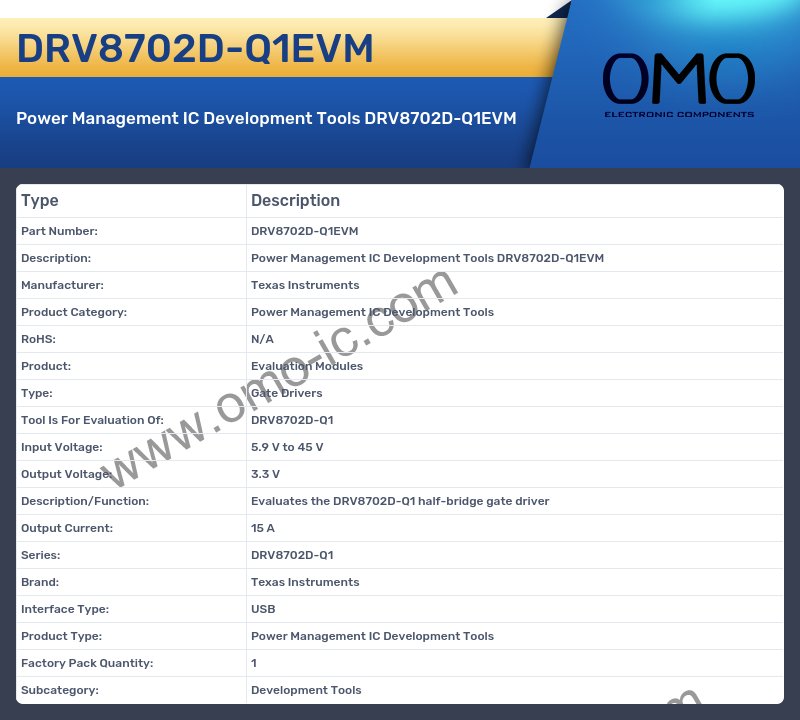 DRV8702D-Q1EVM