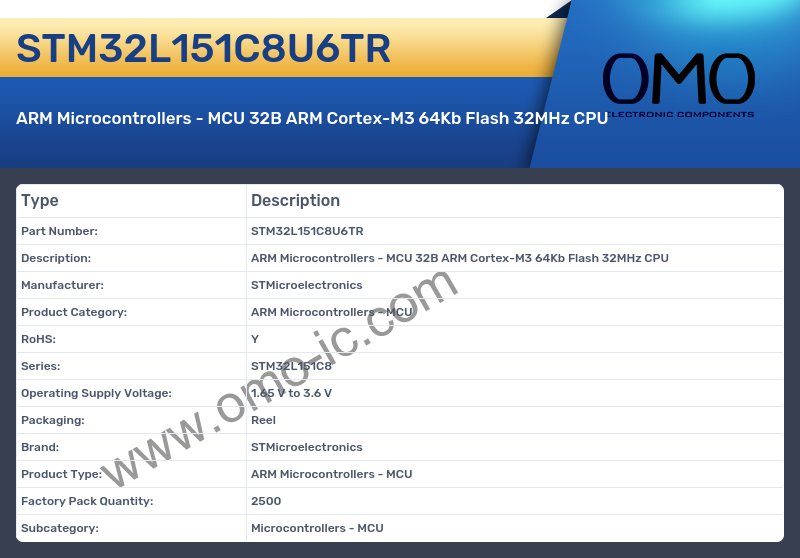 STM32L151C8U6TR