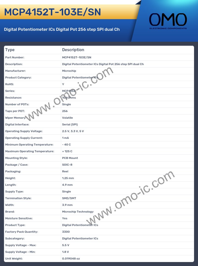 MCP4152T-103E/SN