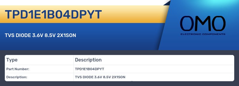 TPD1E1B04DPYT
