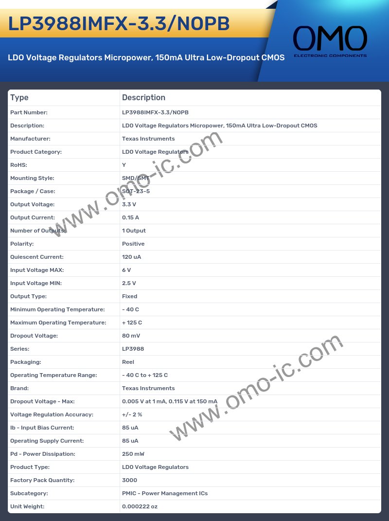LP3988IMFX-3.3/NOPB