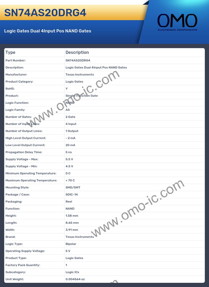 SN74AS20DRG4