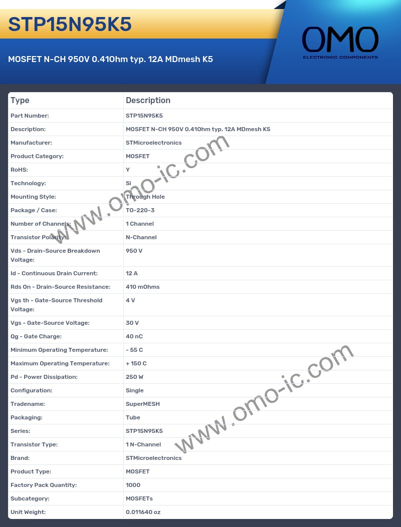 STP15N95K5