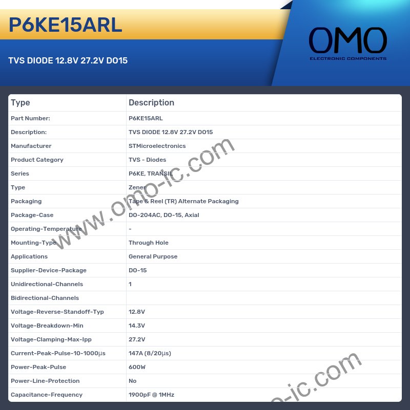 P6KE15ARL