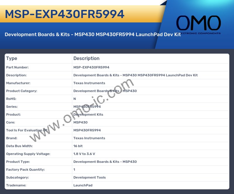 MSP-EXP430FR5994
