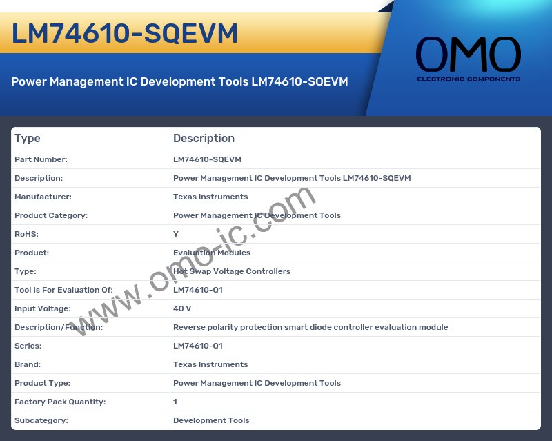 LM74610-SQEVM