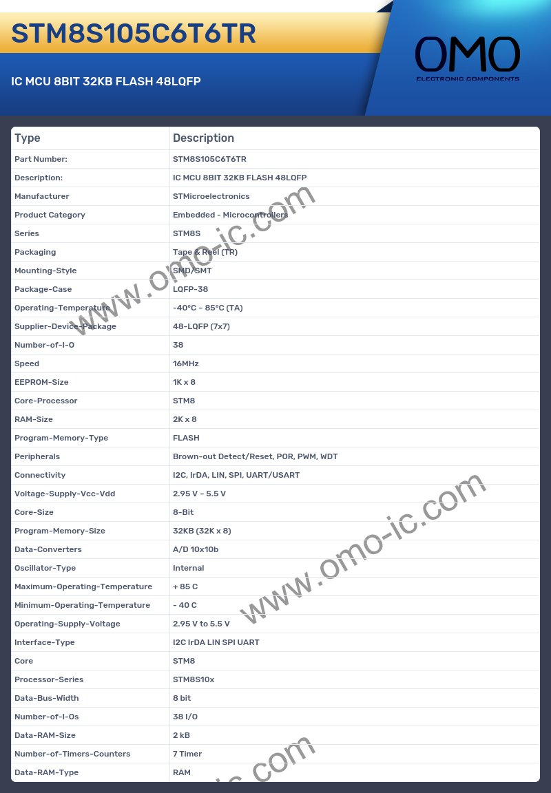STM8S105C6T6TR