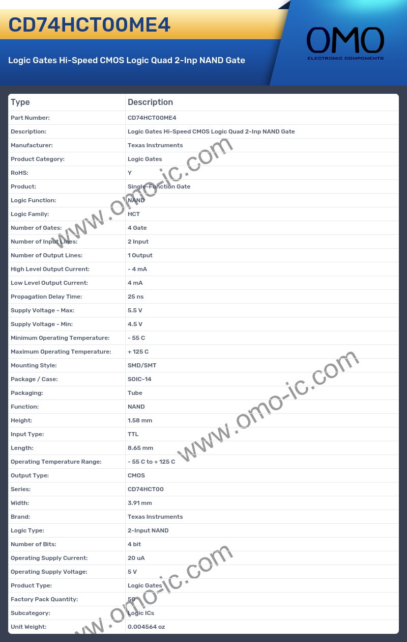 CD74HCT00ME4