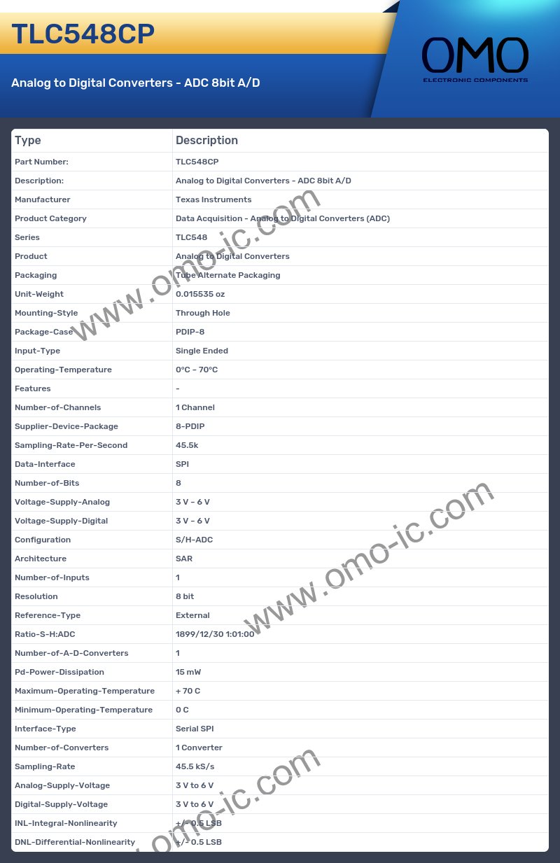 TLC548CP
