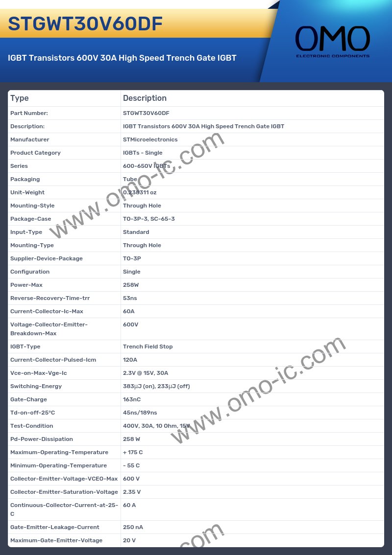 STGWT30V60DF