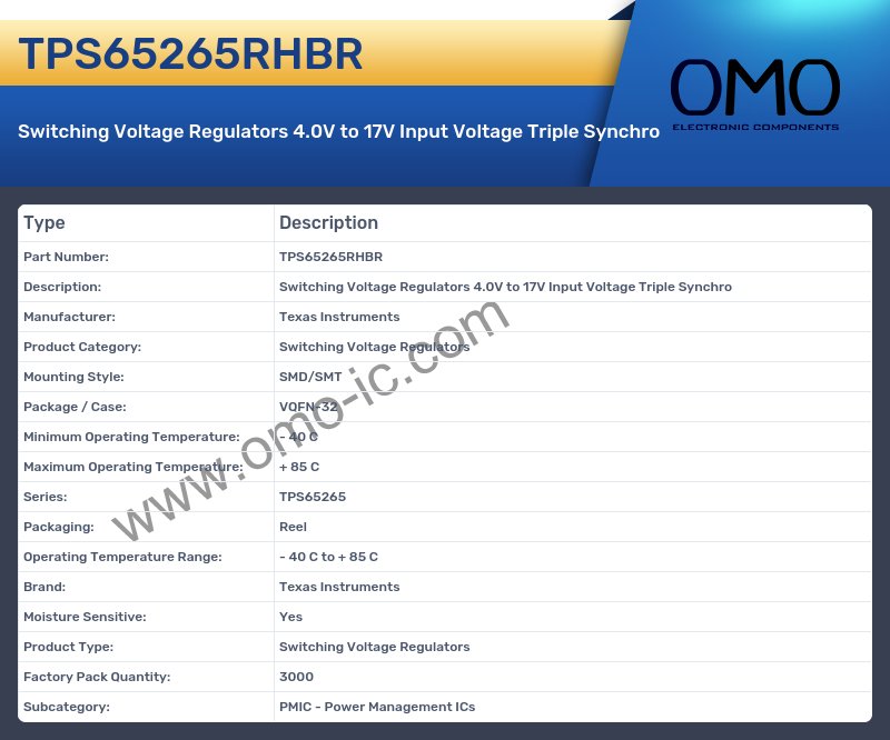 TPS65265RHBR