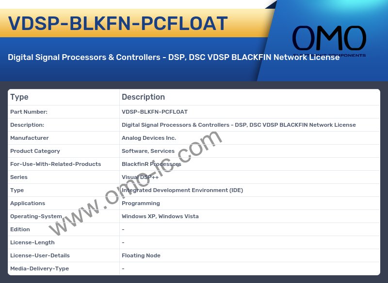 VDSP-BLKFN-PCFLOAT