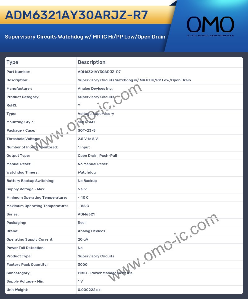 ADM6321AY30ARJZ-R7