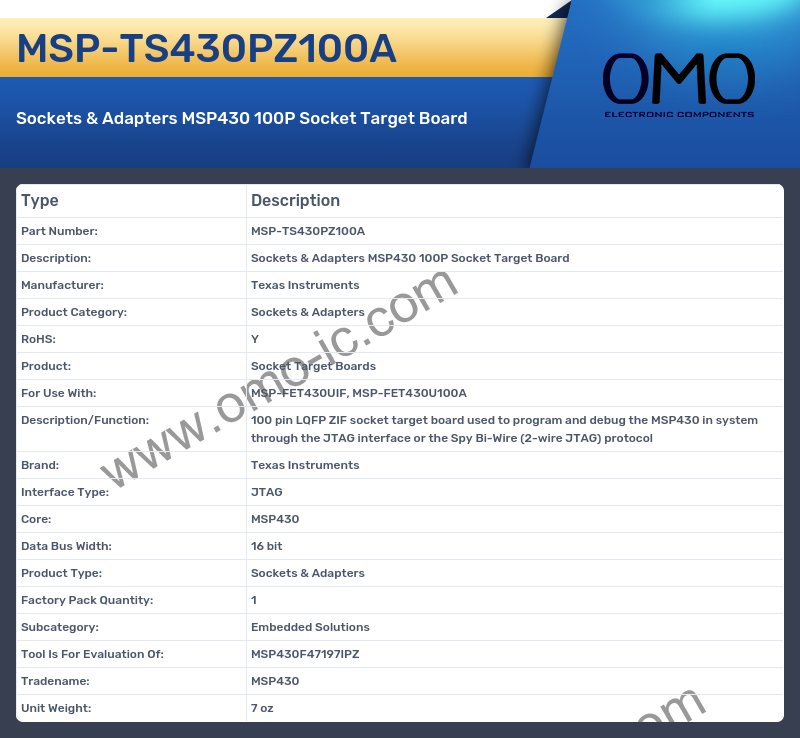 MSP-TS430PZ100A