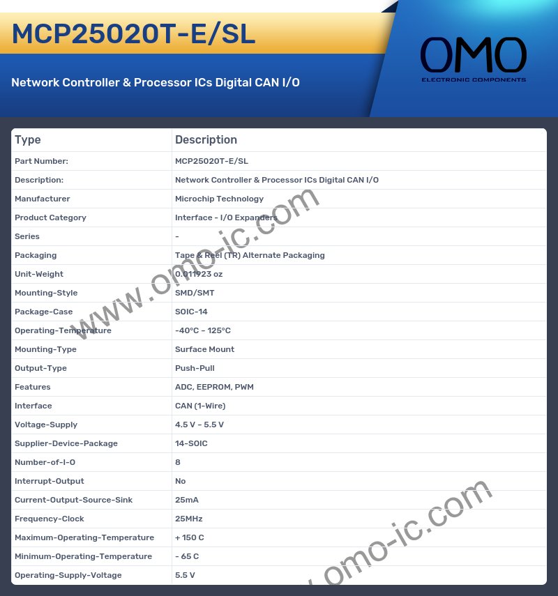 MCP25020T-E/SL