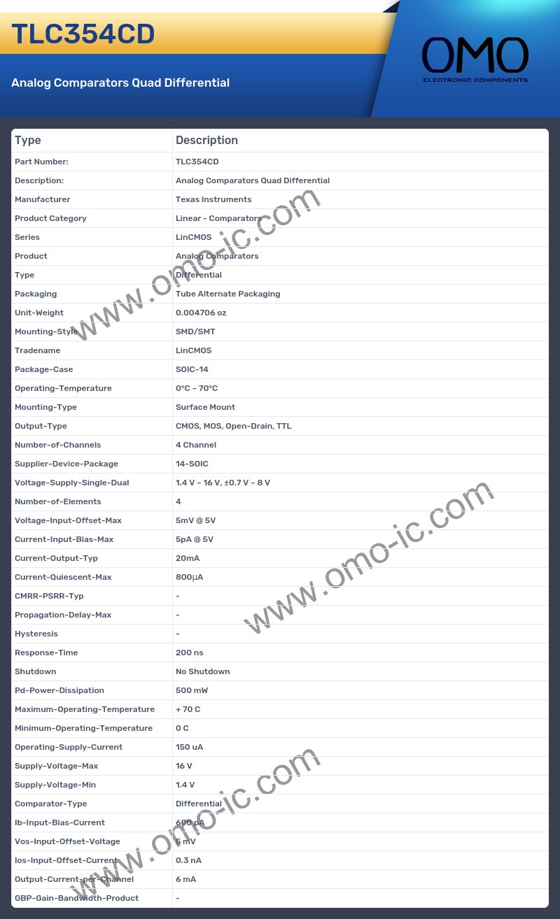 TLC354CD