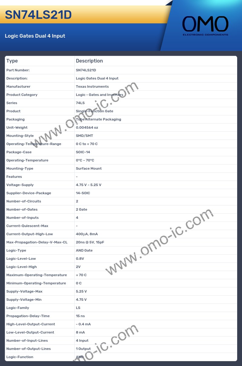 SN74LS21D