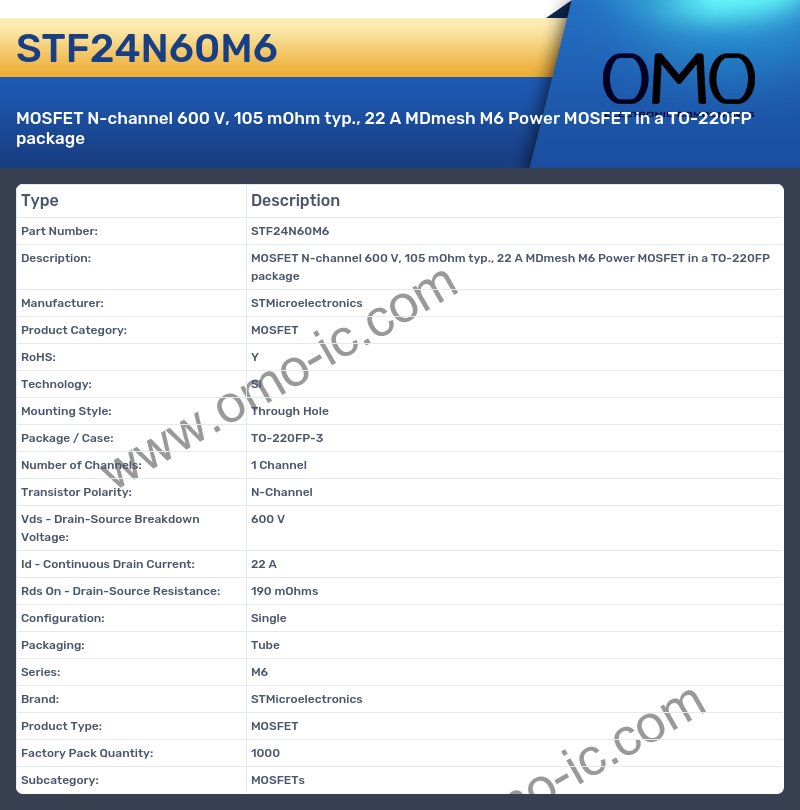 STF24N60M6