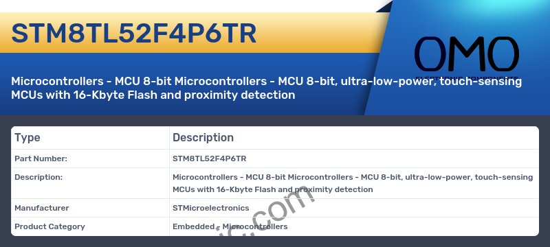 STM8TL52F4P6TR