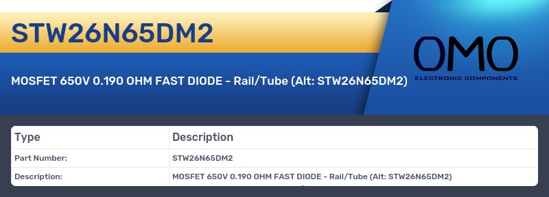 STW26N65DM2