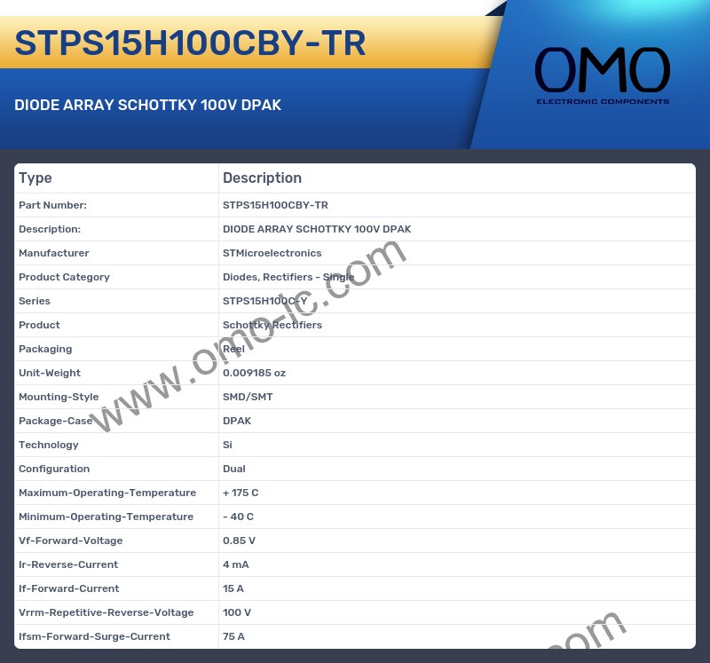 STPS15H100CBY-TR