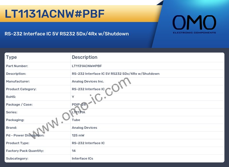 LT1131ACNW#PBF