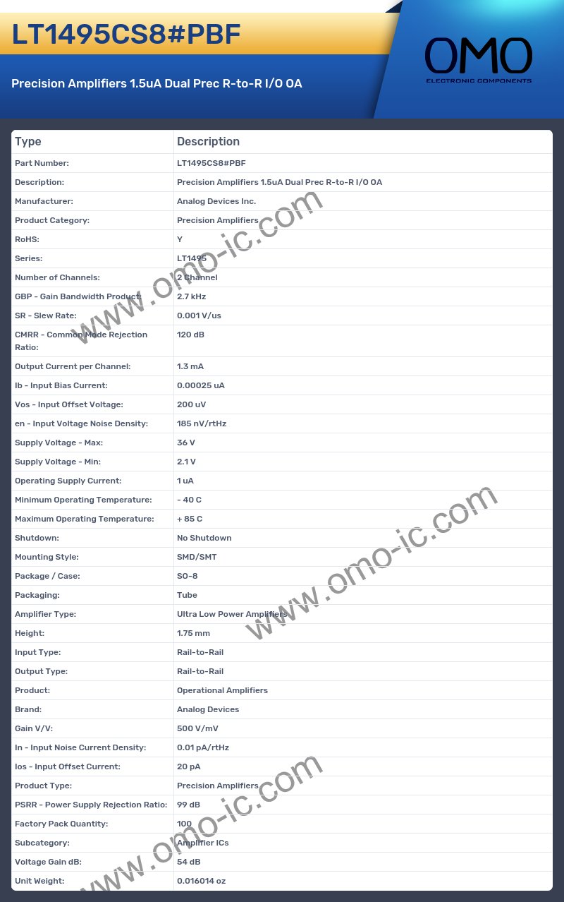 LT1495CS8#PBF