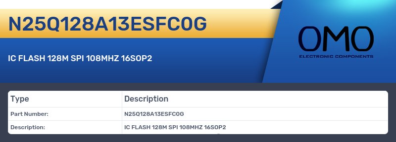 N25Q128A13ESFC0G
