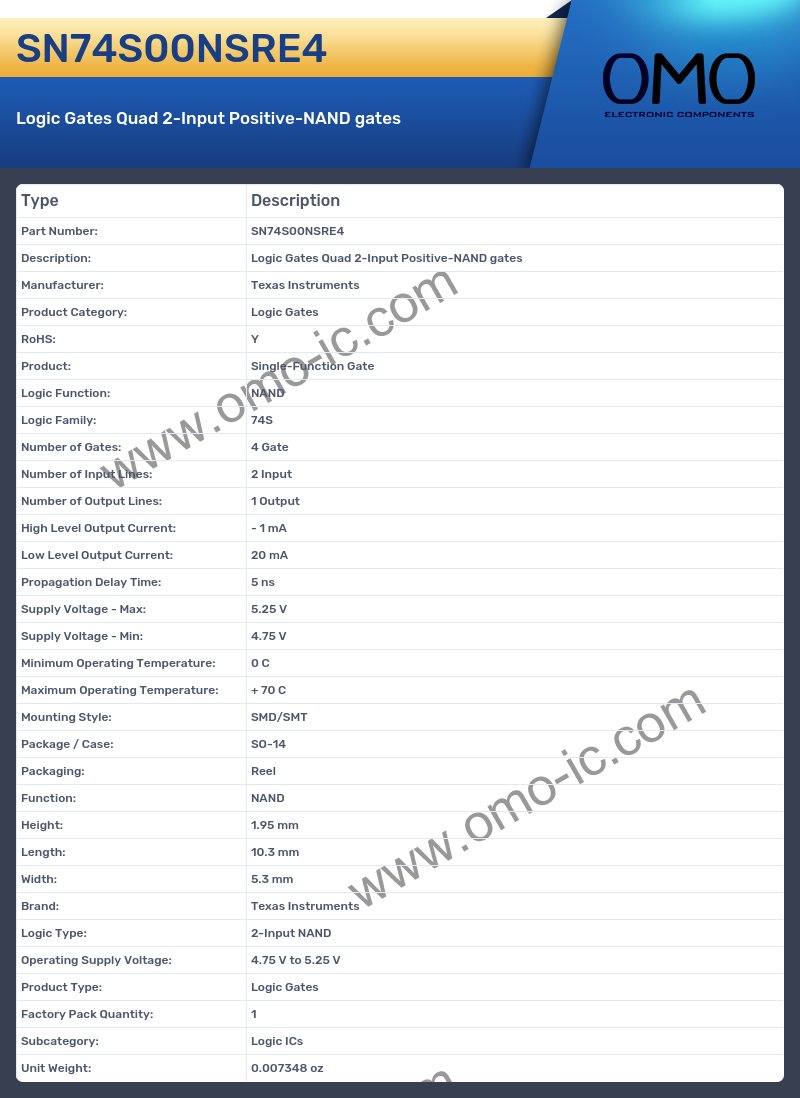 SN74S00NSRE4