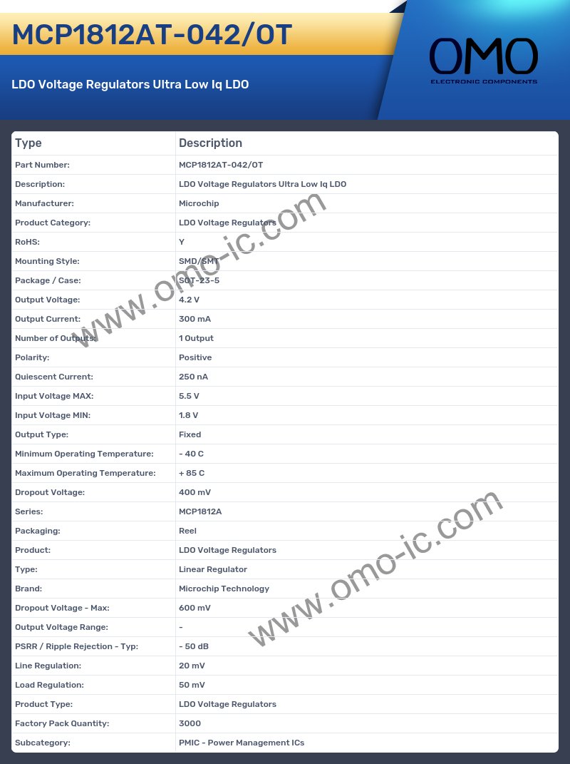MCP1812AT-042/OT