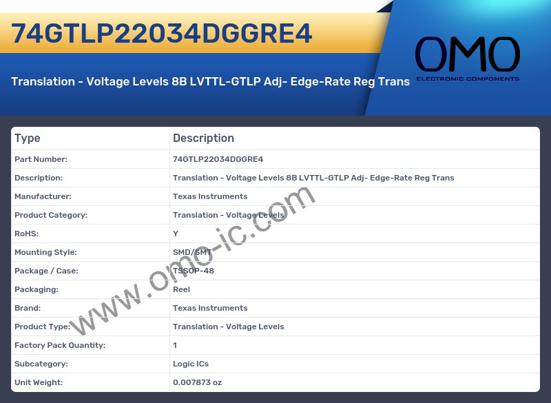 74GTLP22034DGGRE4